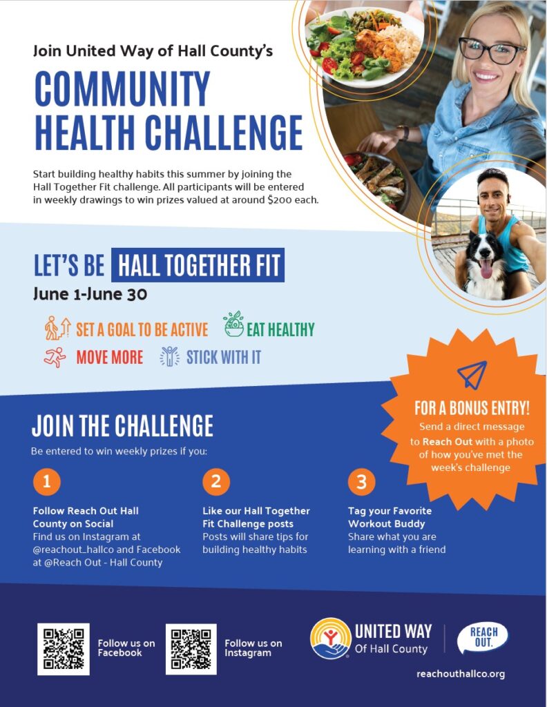 health challenge flyer